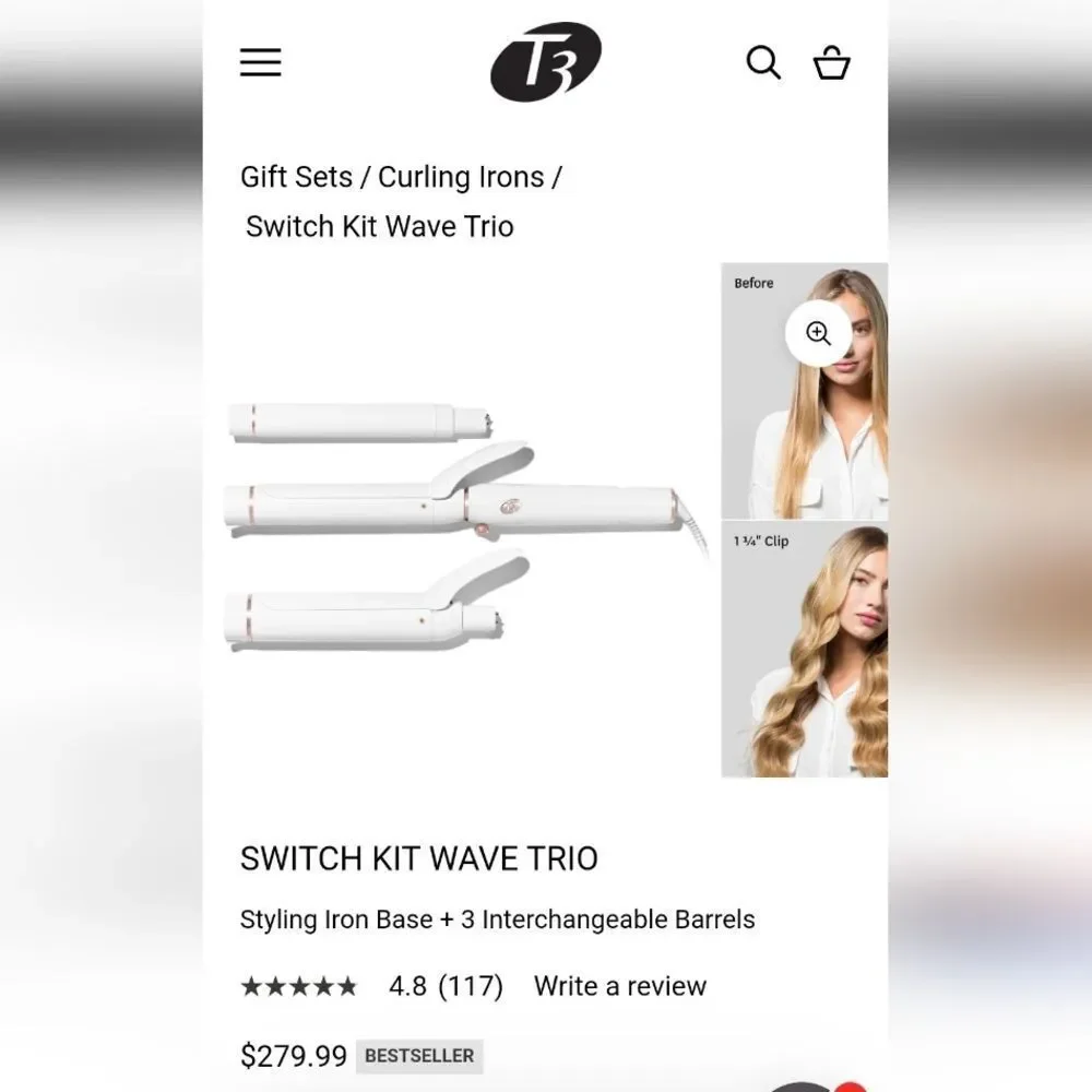 T3 Switch Kit Wave Trio